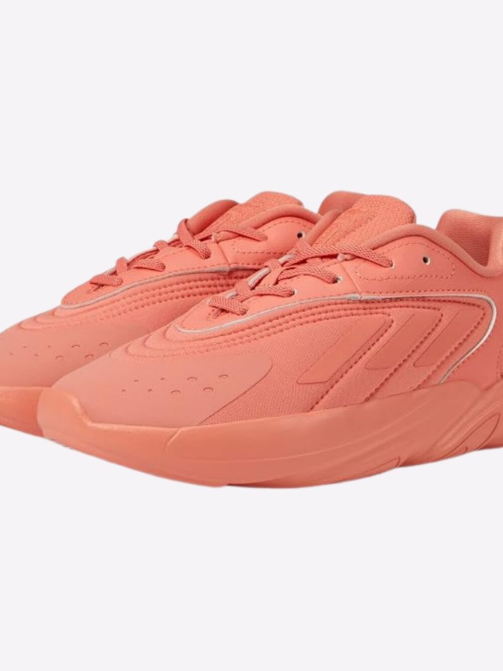 NWT Adidas Ozelia EL C Little Kids' Shoes Semi Coral Fusion HQ1614 Size 3
